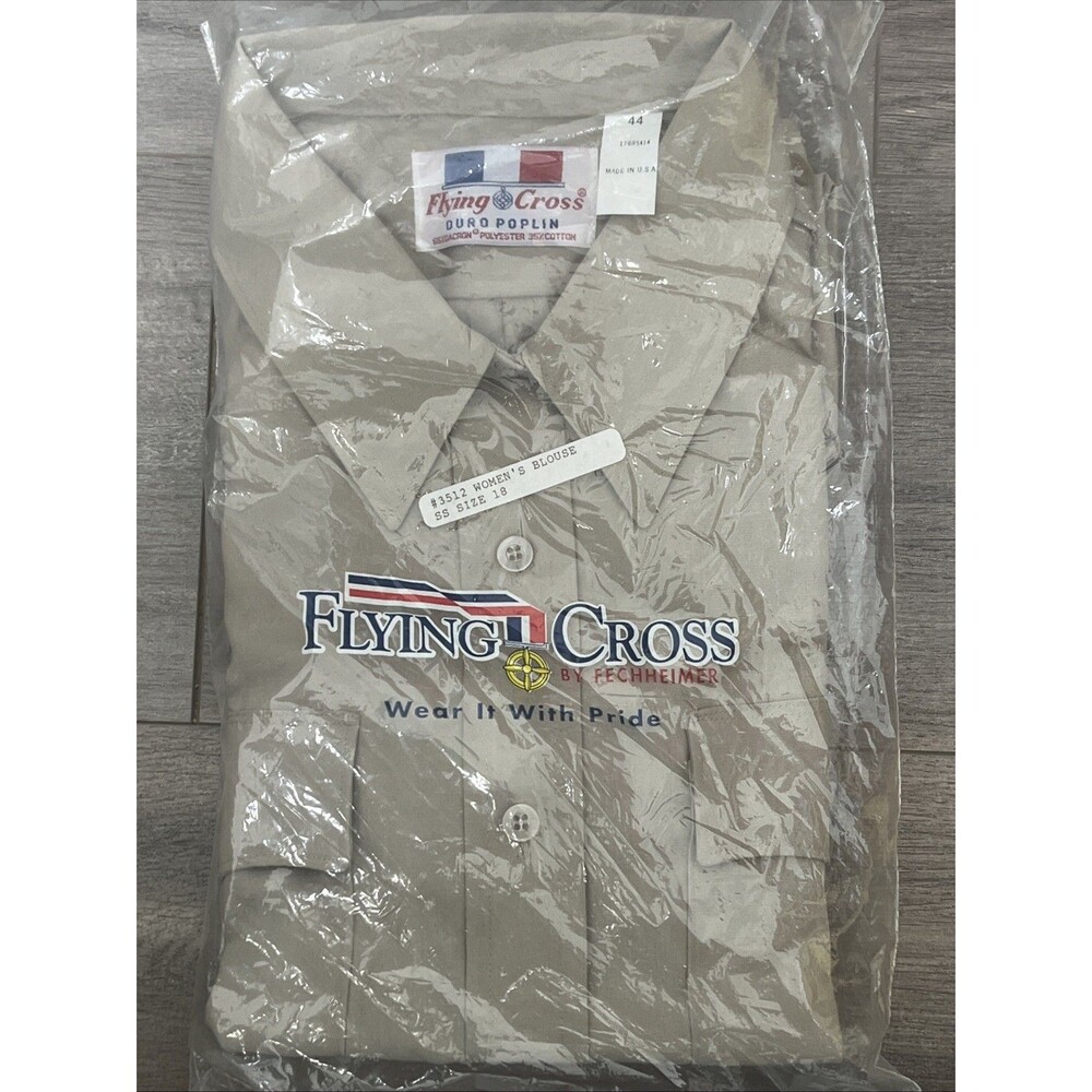 NEW Flying Cross By Fechheimer Short Sleeve Uniform Shirt Women Blouse 18